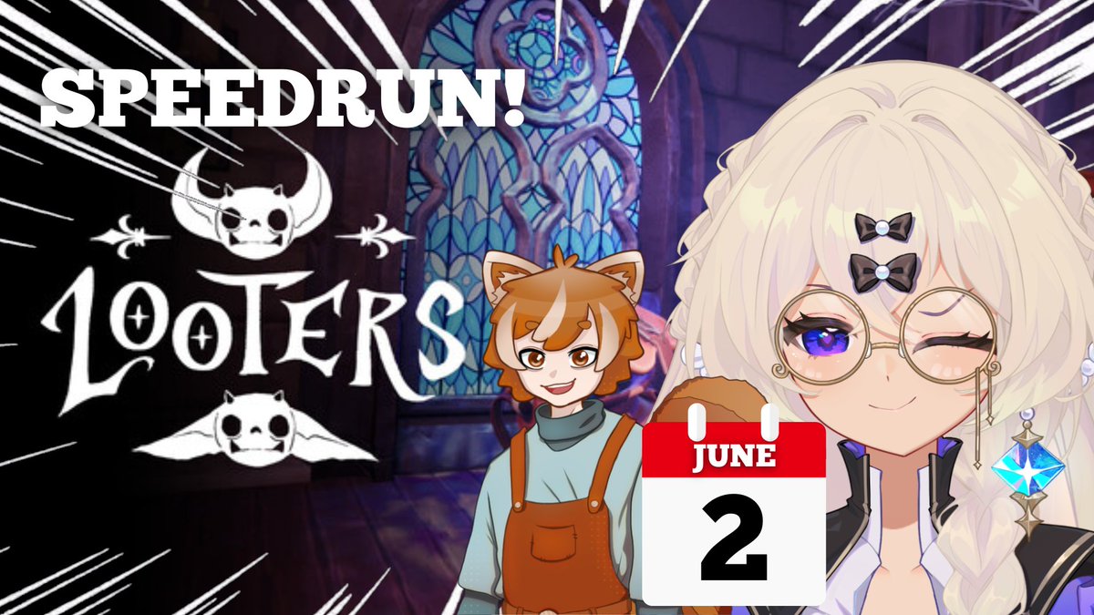 MissLuneVT's tweet photo. THIS TUESDAY! with @RyuusDen 

🔴Live at 7pm EST - link  in the comments https://t.co/83zwA2T8M9