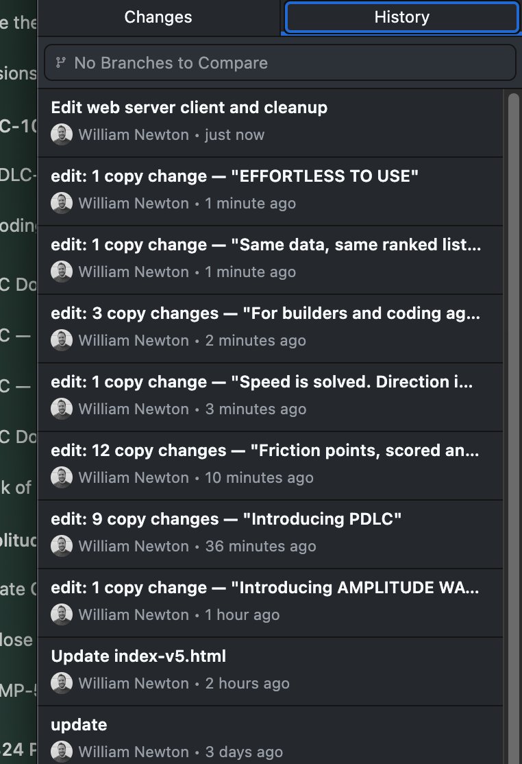 willdjthrill's tweet photo. Bullish on custom tooling. Used claude code to make a shim that lets me directly edit a marketing page inline and auto-commit 🤌 

This feels so magic it's insane. https://t.co/OirXgl93KA