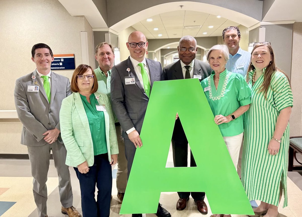 GoodGovGroup's tweet photo. Memorial Satilla Health received its ninth “A” Hospital Safety Grade from The Leapfrog Group, recognizing its commitment to patient safety and high-quality care. This distinction places Memorial Satilla among only 20 hospitals in Georgia to earn an “A” this spring. https://t.co/wOOz69N9Pd