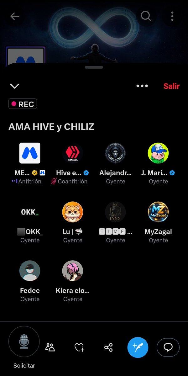 chaca_alejandro's tweet photo. @MEXCespanol Re bueno el AMA, ojalá pronto se vengan mas AMA así, saludos y gracias #MEXC #CHILIZ #HIVE https://t.co/g8XP21dMwP