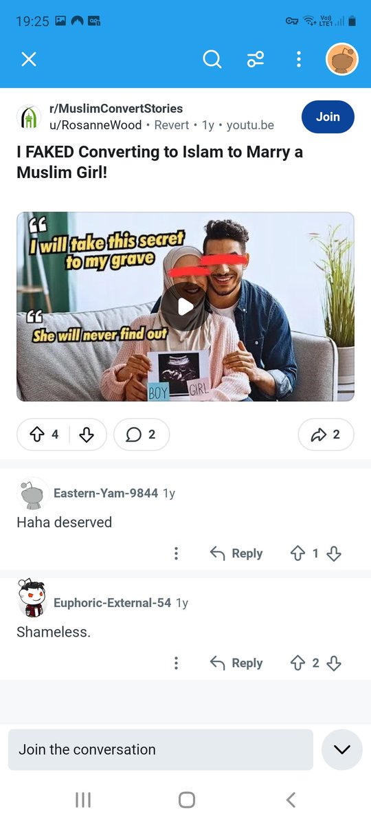 lockyyuru's tweet photo. Muslim women in the West are being used by "fake reverts" then discarded it's an epidemic 

The "revert" man uses them for sex them ditches them so many cases 

Muslim men should not involve themselves in womens business as these women keep telling us 

Lets just laugh https://t.co/syeSsbW0nE