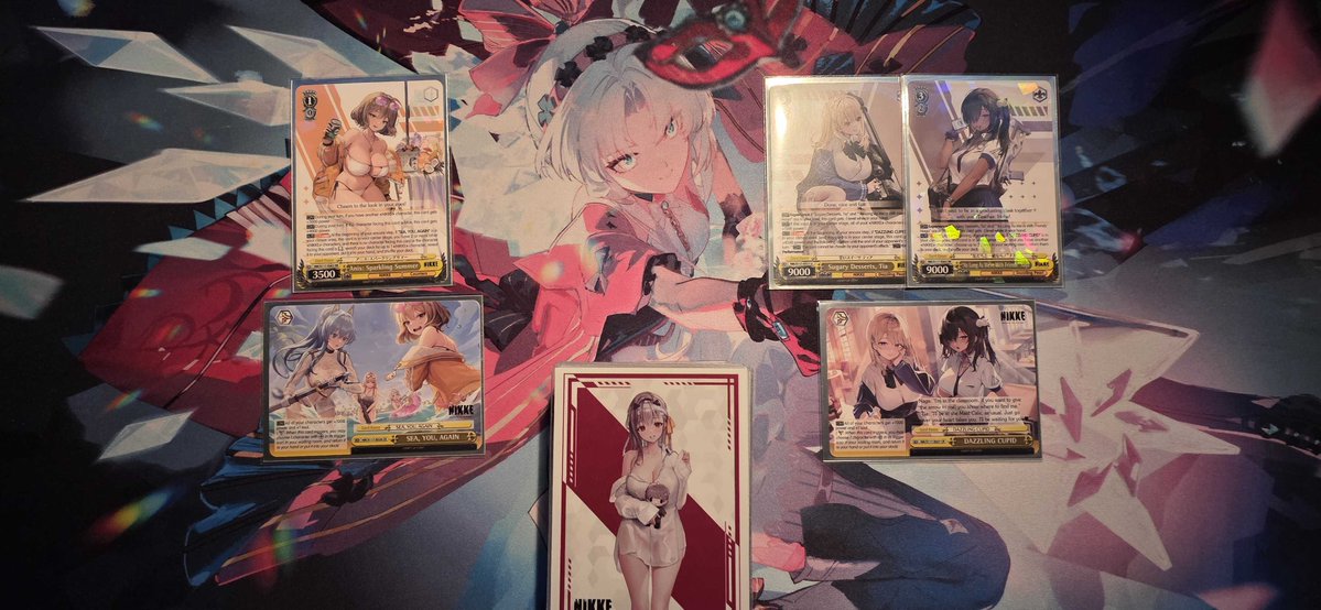 BayArea_WS's tweet photo. CardArt EN Weiss 5/31/26
12 Players, 4 Rounds
EIS OVL FT NIK
#ヴァイスシュヴァルツ #WS #ws2tcg https://t.co/IUy7N49W2f