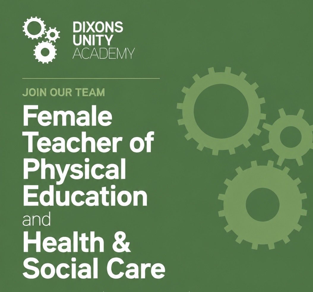 DUA_PE_'s tweet photo. Don’t miss out on this brilliant opportunity to join a fantastic Trust, School and Deparrment. Deadline is Wednesday 3rd June.

If you’re interested, click the link here:

https://t.co/TyoxjKmtKs https://t.co/fBVlHxqBYC