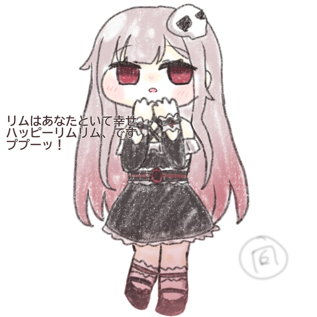 odd_loading's tweet photo. らくがき　#トリッカル　リム
この絵でいくつか同人グッズ作っちゃお〜 https://t.co/WfmnK4k8uY