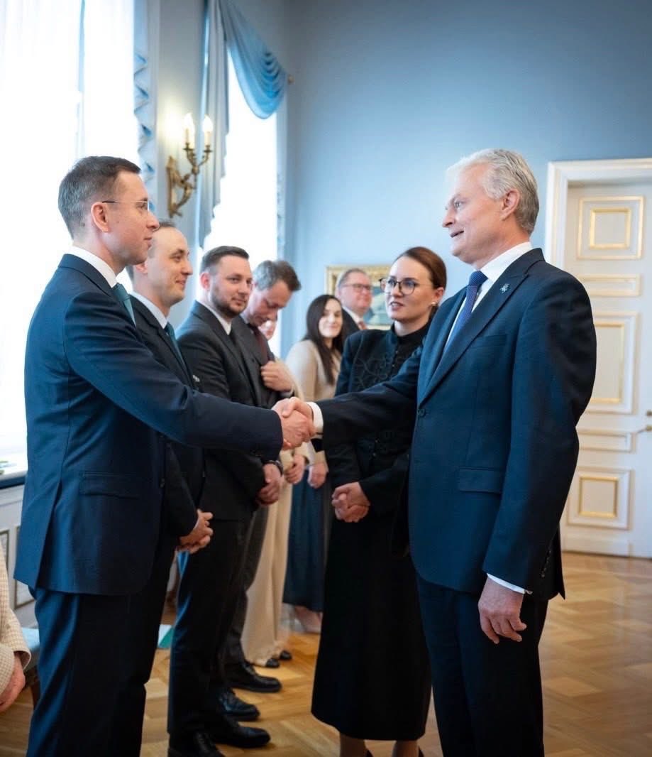 KoretskyiUA's tweet photo. As part of the visit of a Ukrainian government delegation headed by Prime @Svyrydenko_Y to Lithuania, agreements were finalized securing long-term LNG import capacity for Ukraine through the Klaipėda LNG terminal.

Earlier this year, @NaftogazUkraine imported LNG from the United States to Ukraine via this route for the first time. Together with partners, work is now underway to make this corridor an important element of diversifying gas supply sources and strengthening Ukraine’s energy security.

Sincere gratitude to Lithuania’s Minister of @MinEnergyLT Žygimantas Vaičiūnas for his significant contribution to these agreements and his strong advocacy for European support for Ukraine’s energy resilience.

During a meeting with Lithuanian Prime Minister @IRuginiene, discussions focused on deepening cooperation and the prospects for utilizing available capacity in Ukraine’s gas transmission infrastructure for the benefit of the European Union.

The Ukrainian delegation also met with President of Lithuania @GitanasNauseda. One of the key topics was cooperation in the field of energy security and further strengthening mutually beneficial bilateral partnership.

A separate substantive meeting was held with representatives of the Seimas of the Republic of Lithuania at the parliament building.

Lithuania is one of the world’s leading supporters of Ukraine in terms of assistance provided as a share of GDP. This support and partnership are deeply valued and remains exceptionally important for Ukraine. 

Step by step.