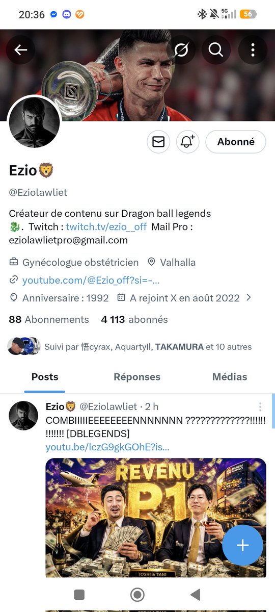 LeonRomain7's tweet photo. @Eziolawliet Je participe bien évidemment https://t.co/o2TxcQDDEf