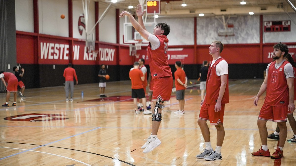 WKUBasketball's tweet photo. Day 1 ✔️ https://t.co/AdkNpXq6Ka
