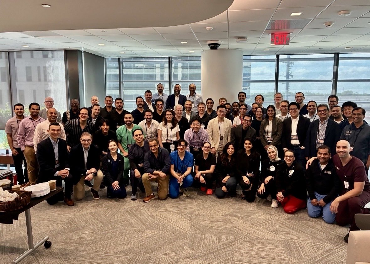 TomTielleman's tweet photo. So grateful to have had the opportunity to teach again at the @TexasIEG 3rd Space Endoscopy Workshop this past weekend. I was one of the first attendees at this workshop years ago and now honored to be invited as faculty to be able to pay it forward. 

Amazing to see how the course has grown under the leadership and efforts of @EndoscopyOthman, #PhilGe, @GiJawaid, @KeihanianTara, #EmmanuelCoronel, & @FaresAyoubMD. Thankful to the directors for the invitation and for putting together such a comprehensive course!