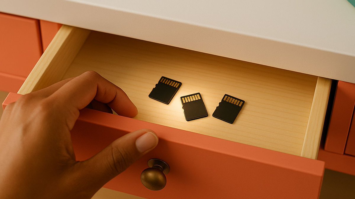 MakersforX's tweet photo. Spotted: three idle SDs 👀 Time to mobilize them. 1 card = 5 empowered women. carbon saved: 13 kg. Join 👉 https://t.co/Oqx6ijGd2r #CircularTech https://t.co/JXpA8ybjDf