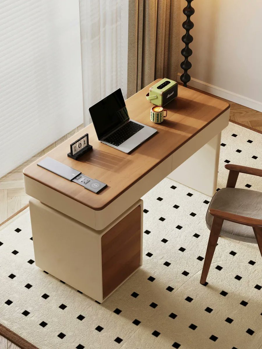 Choc_Carrot's tweet photo. Transform your desk into a productive zone! A tidy setup with a portable lamp, wireless charger, and a tiny succulent makes work feel brighter and stress-free. #DeskGoals #WorkFromHome https://t.co/rcZJWQqUFd