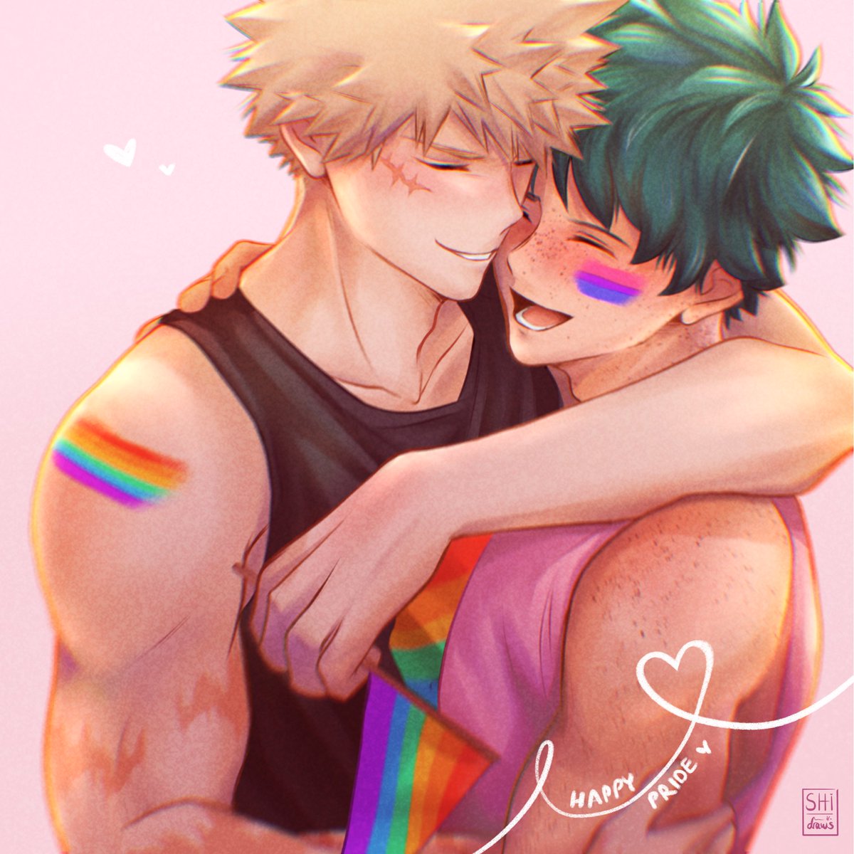 OhShiDraws's tweet photo. Happy Pride Month 🌈 https://t.co/Q5P5xWgADc