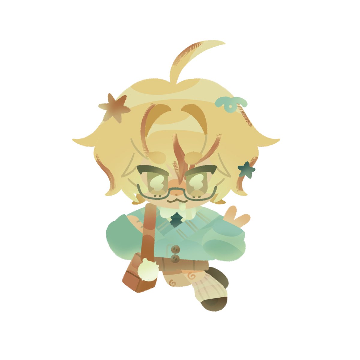 hoshyien's tweet photo. Eats u !! So adorable ty for letting me borrow ur oc 🤤 https://t.co/R1Th0TzMXE