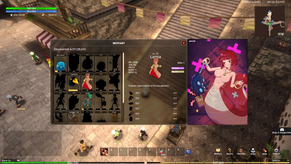 Minkyew's tweet photo. It’s in game now! https://t.co/SBKsEeeLl5