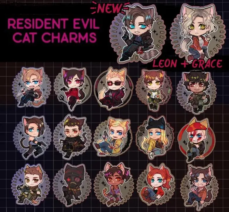 StrangeKnives's tweet photo. All of my Cat Keychains are in stock as well as my holographic beach day stickers 💖

🔗 in comments / bio

#residentevil #rebhfun https://t.co/dvcVnOI3OJ