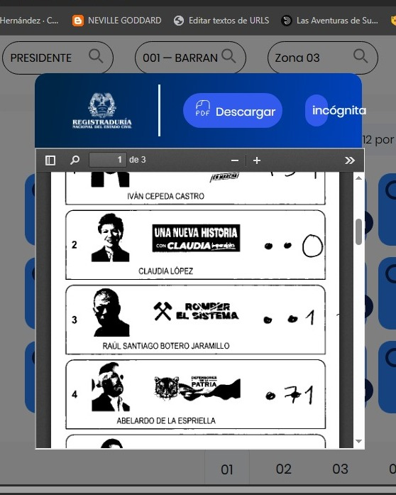 jemconline's tweet photo. @IvanCepedaCast @FCF_Oficial Yo pensé que era vaina de la gente, pero, lo corroboré entrando al sitio de la Registarduría para mirar los E-14. Alguien que me diga si hay fraude o no, cómo es posible que se de esto en una supuesta 'democracia' y no haya filtro por parte del ente encargado. https://t.co/7UUkXIoDjy