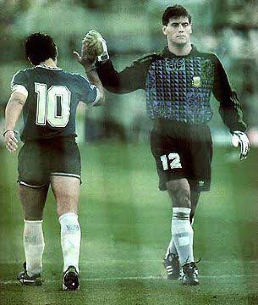 futnostalgico's tweet photo. 🇦🇷 Maradona e Goycochea. Argentina 1990.

Nostálgico! https://t.co/3zLa5tU7yR