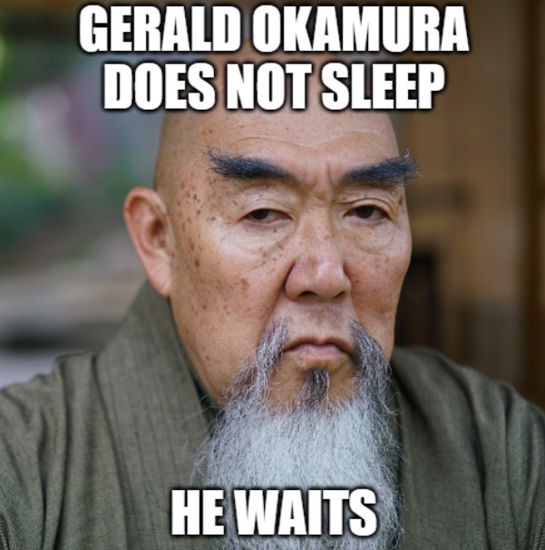 geraldokamura's tweet photo. Gerald Okamura
Man of Many Weapons https://t.co/bN8EujyRdZ