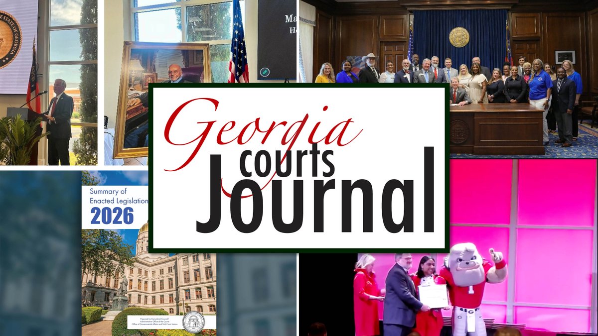 GACourts's tweet photo. The May 2026 Georgia Courts Journal is available! https://t.co/WVf6ulJHrI https://t.co/6iaPcogLyM