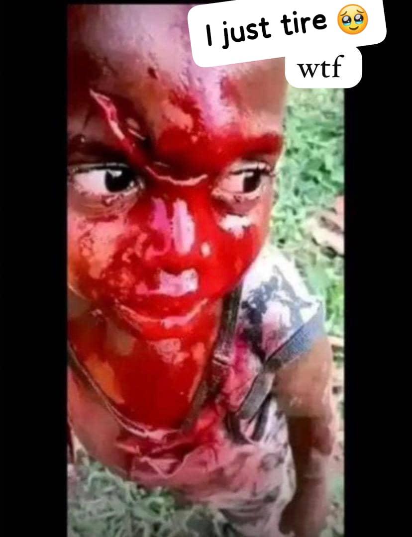 Alabisunkant's tweet photo. @NGRSenate @NigeriaGov @officialABAT @femigbaja @RemiRETSO @SenRemiTinubu @seyimakinde @oyostategovt 

KO da oooh 😭😭😭😭😭😭😭see what's happening to innocent kids in the hands of terrorist.... Ejoor https://t.co/5OfTC2MrtE