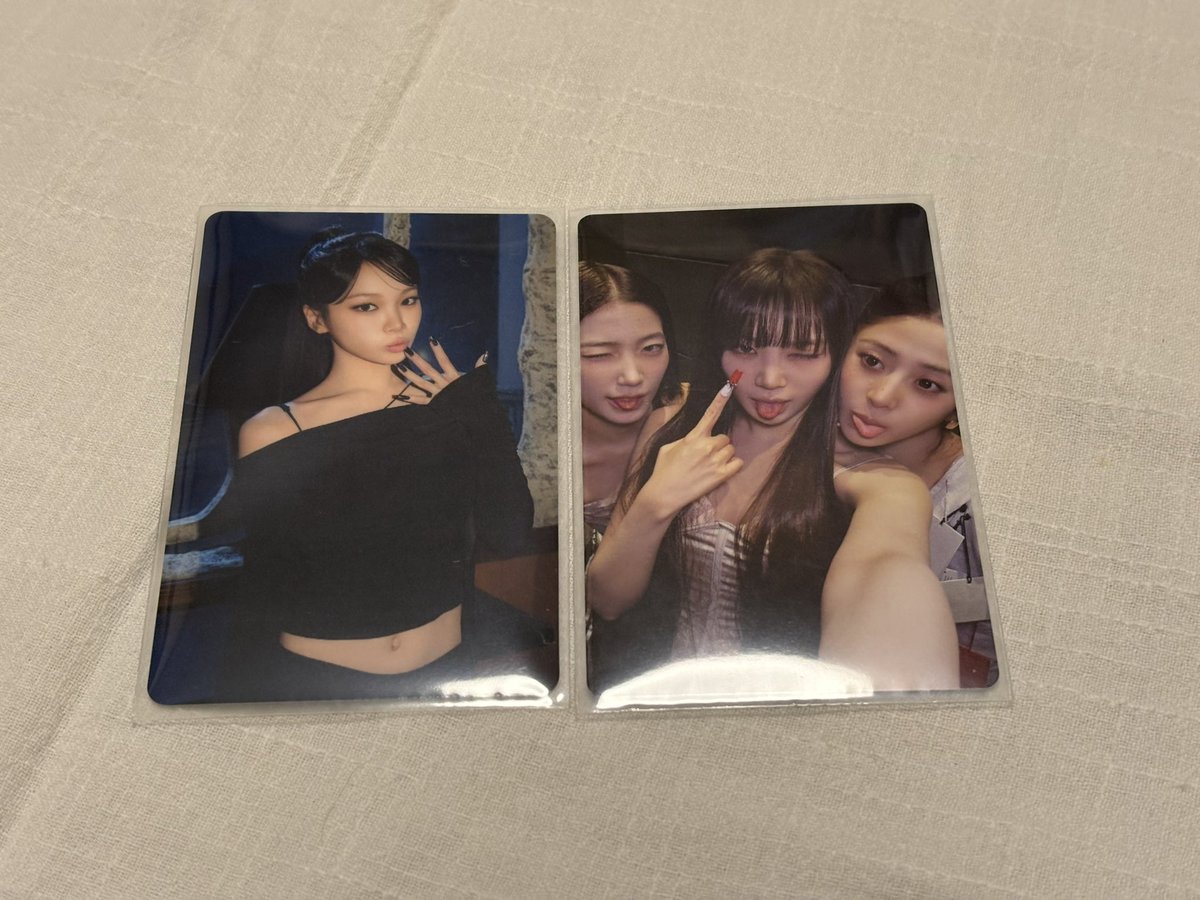 rin18309's tweet photo. LE SSERAFIM ルセラフィム ルセラ
トレカ 交換 PUREFLOW

【譲】画像1枚目

【求】同種(タワレコ特典) カズハ
　　 全員集合トレカ

お気軽にお声掛けくださいᴗ  ̫ ᴗ

郵送希望📮です https://t.co/UnncOQvHKA