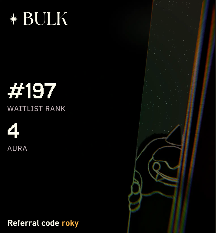 rokyinfl's tweet photo. it's time to @bulktrade season 1

30% airdrop is confirmed

it will be released earlier than GTA 6 (at least that's what we were told)

time to farm AURAmaxxing https://t.co/IouNDZrX60