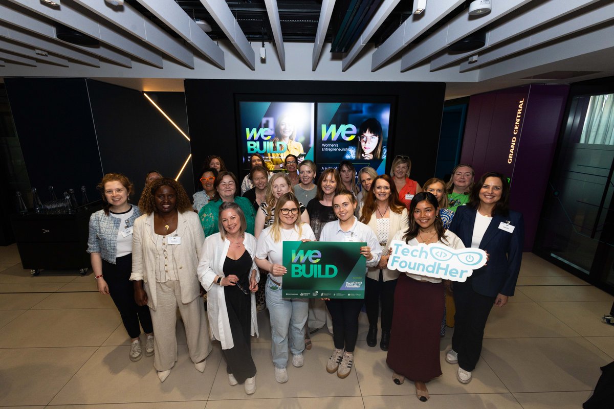 Inter_Trade's tweet photo. Last week at the 2026 @TechFoundHer Summit, we celebrated a major milestone – the graduation of our inaugural cohort of WeBuild programme participants.  

The ceremony honoured 28 exceptional women founders, who have spent the last 12 weeks leveraging AI tools, practical frameworks and expert support from delivery partner, @TechFoundHer, to accelerate real progress in their business. 

Interested in finding out more about WeBuild or applying for our next cohort? Click here:https://t.co/OQ5xxuAJ0r 

The WeBuild all-island programme is led by InterTradeIreland in partnership with @InvestNI and @Entirl, and is part of the Shared Island Enterprise Scheme, funded by the @Government of Ireland.  

#SharedIsland | @Economy_NI | @DeptEnterprise