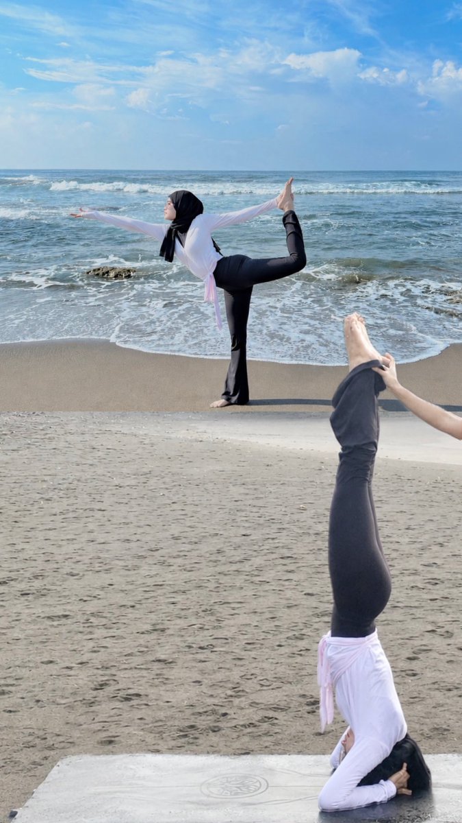 nnythve's tweet photo. demi apapun happy banget! yoga di pantai, nyobain stand up paddle dan tentunya ketemu temen temen baru yg seru dan hangat! 🥺₊˚⊹⸜(｡˃ ᵕ ˂ )⸝♡🕊️ https://t.co/4Fkrcmm3rj