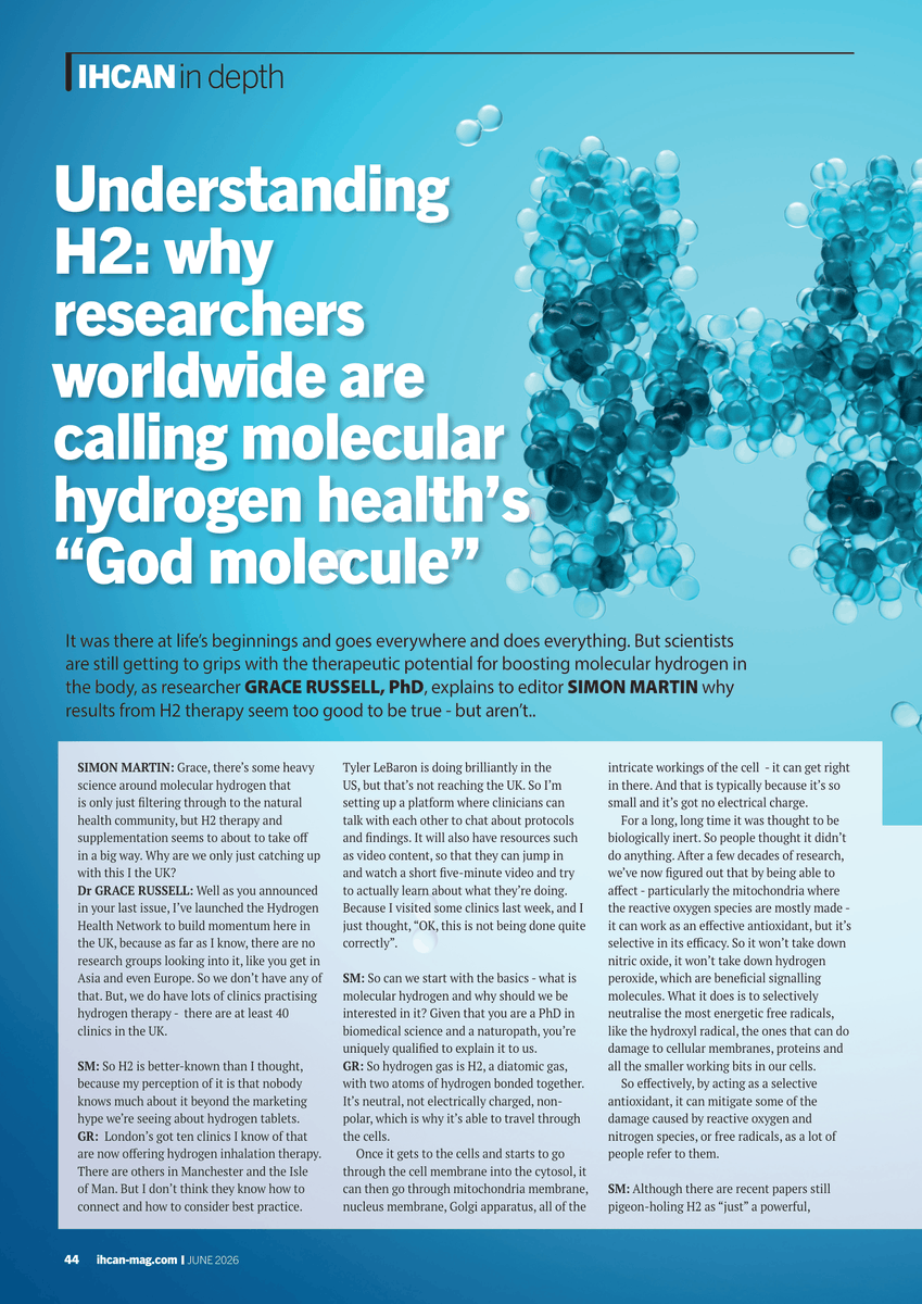 IHCANmagazine's tweet photo. Read the full article in our June issue 📬📖👇
Start your subscription today and claim a free issue AND a free gift 👉 https://t.co/JtrQ5dvQ5J
#nutritonaltherapy #nutrition #fxmed #nutritionaltherapy #CPD #BANT #ION #functionalmedicine https://t.co/byET1jbbCk