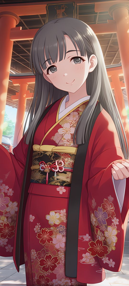AIお絵かき #小早川紗枝 悪足掻きの産物 尤も…これ全然描いてもらえ