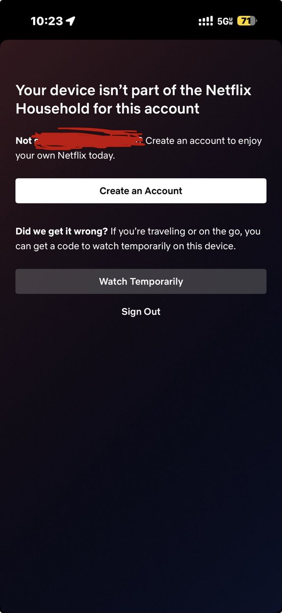 LoveShaSha24's tweet photo. @netflix 
What?! The amount of money I pay, I can’t watch Netflix on my phone?! And NO I am not traveling! #netflix https://t.co/4ncOOgDunf