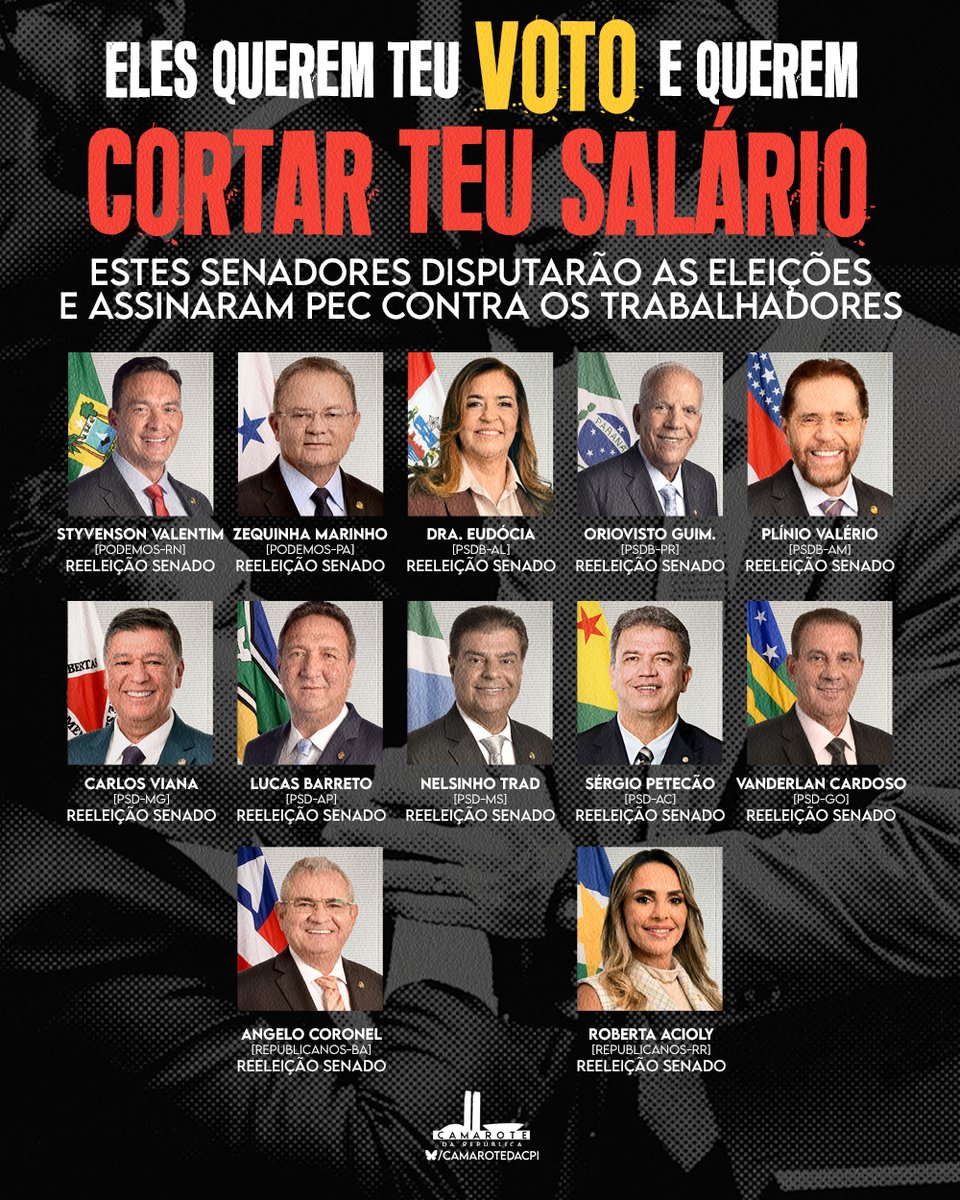 Camarote da República tweet media