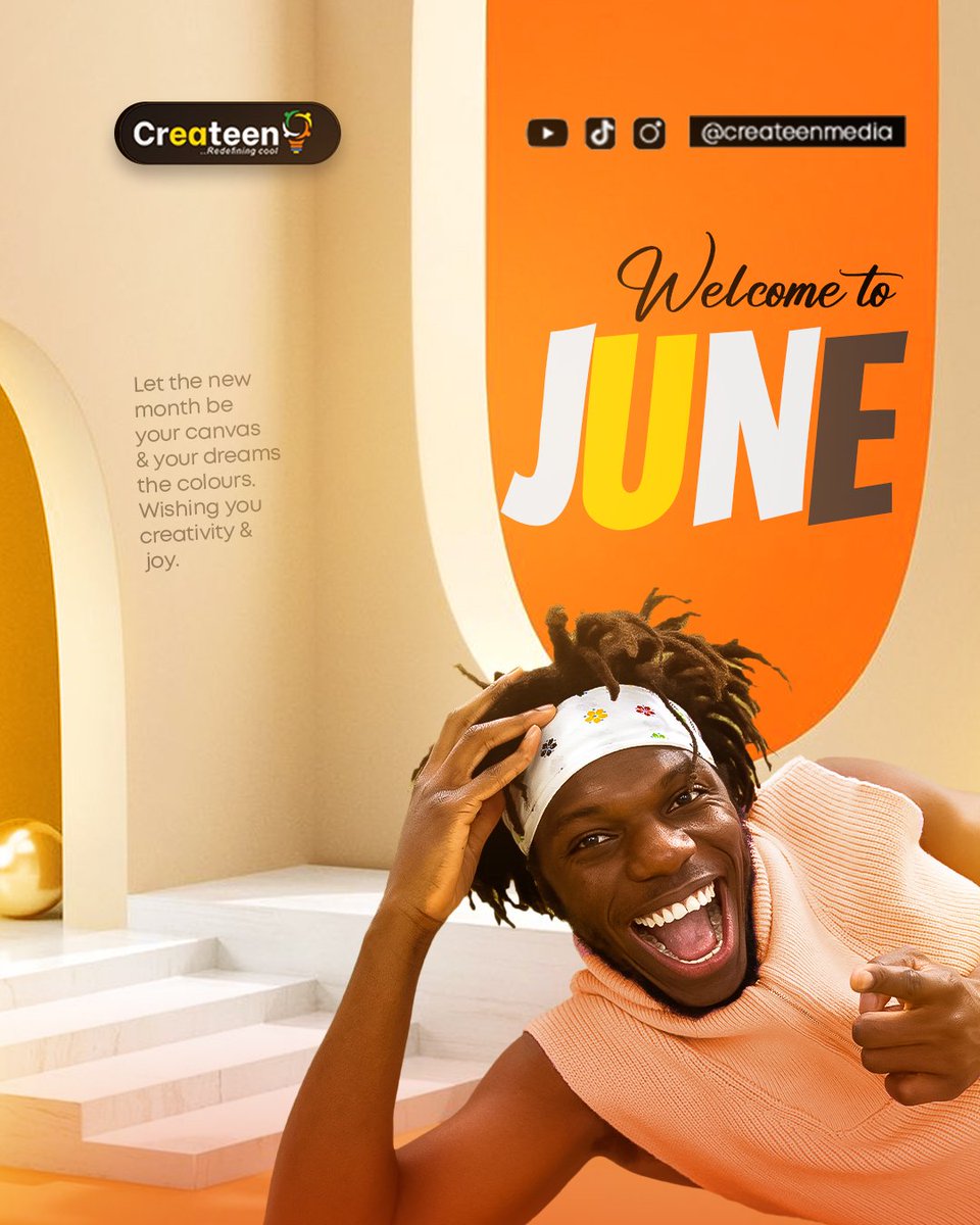 Createenmedia's tweet photo. ✨ Happy New Month, Creatives!

Here's to a month filled with growth, inspiration, and wins worth celebrating. 🚀

#HappyNewMonth #Createenmedia #CreativeCommunity #CreativeGrowth #Creatives https://t.co/3LsZaUpbLK