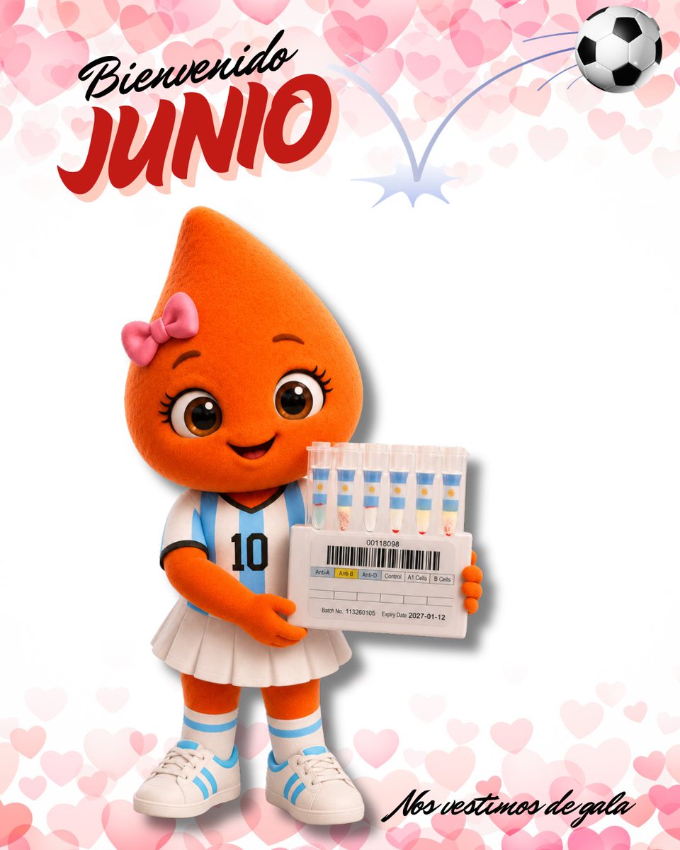 crhsalta's tweet photo. ✨ Que este mes nos encuentre alentando, soñando y salvando vidas.
🫶Cuando compartimos una pasión o tendemos una mano a quien lo necesita, demostramos que juntos somos más fuertes.
#junio #mundial2026 #argentina🇦🇷 https://t.co/PkU7quGq0v