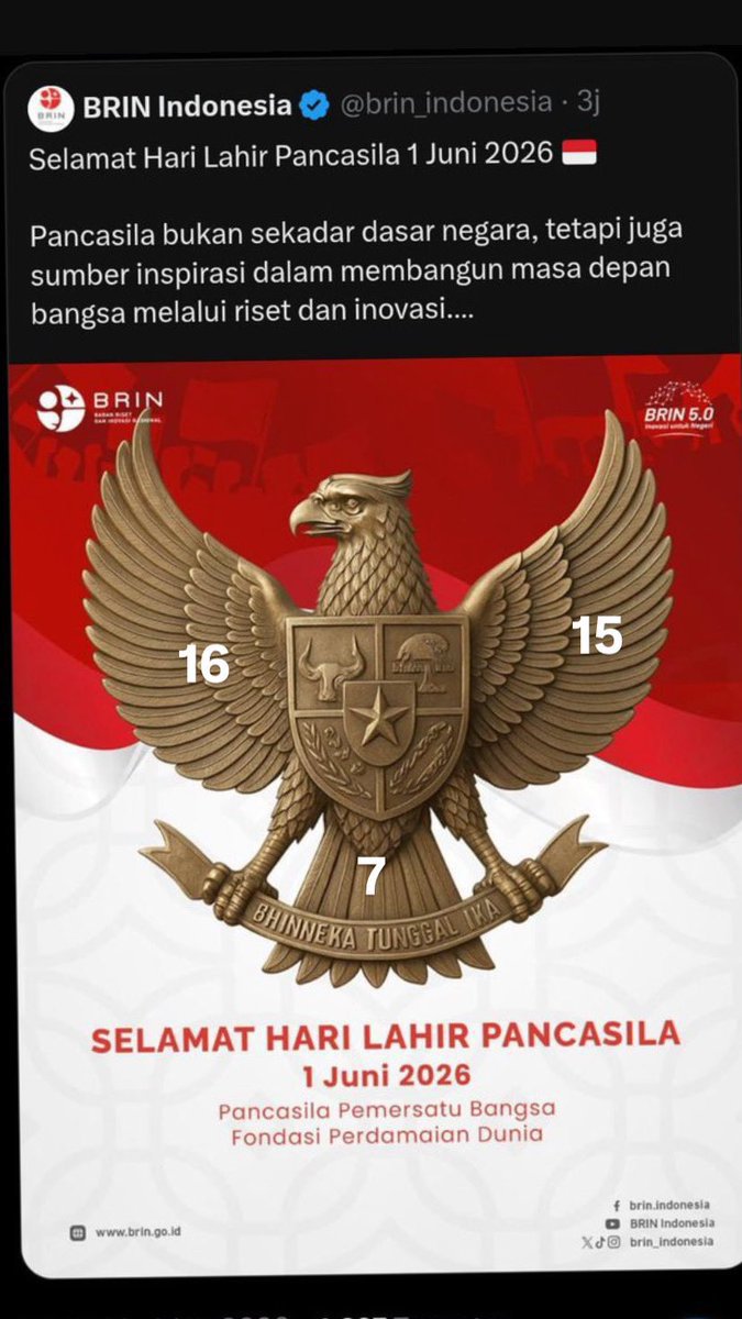 andoamiladi's tweet photo. BRIN = Badan Riset yang tidak melakukan Riset. 
Badan Riset yang kerja nya mengandalkan AI 😂💩
Pantes aja Negara Indonesia tertinggal dari negara lain dalam hal Riset dan Teknologi. https://t.co/b3SaEPYa1O