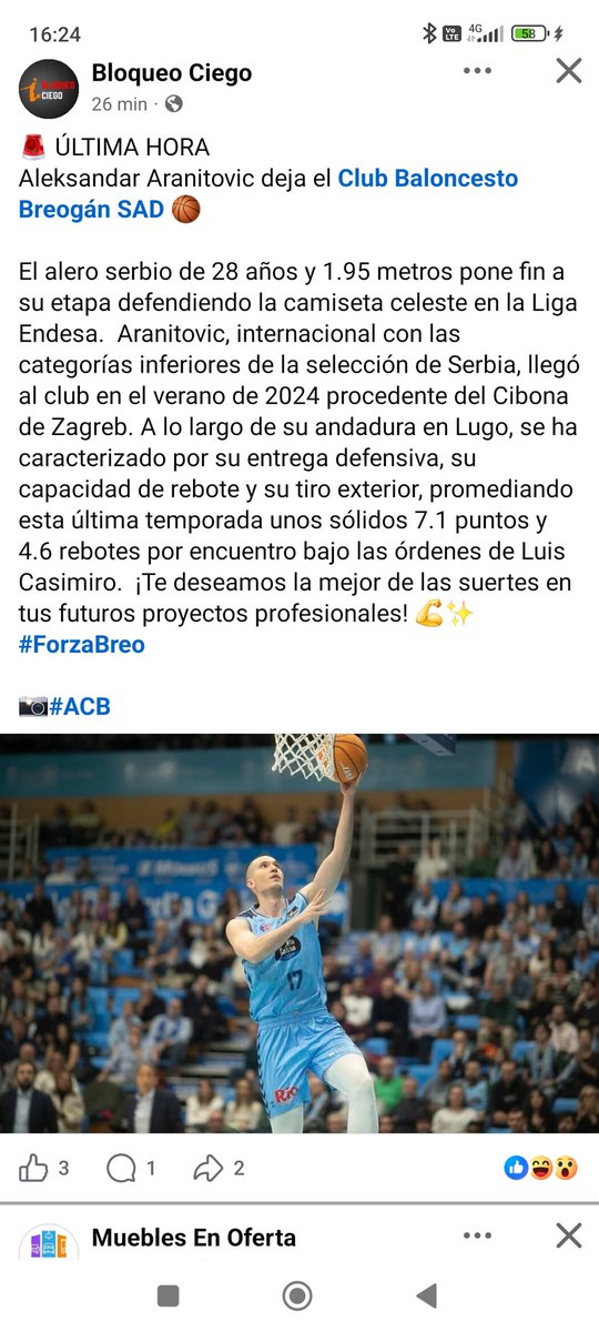 Argiz86's tweet photo. @bloqueociego  que es esto? Que has puesto en Facebook y has borrado? @CBBreogan @a_aranitovic https://t.co/RVYIVfaQJP