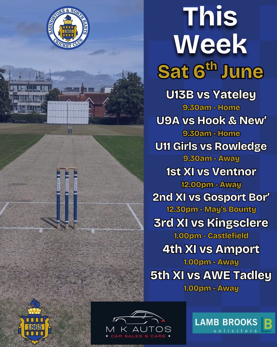 BasingstokeCC's tweet photo. Another busy week of cricket 😍 https://t.co/Q3uymvWtfk