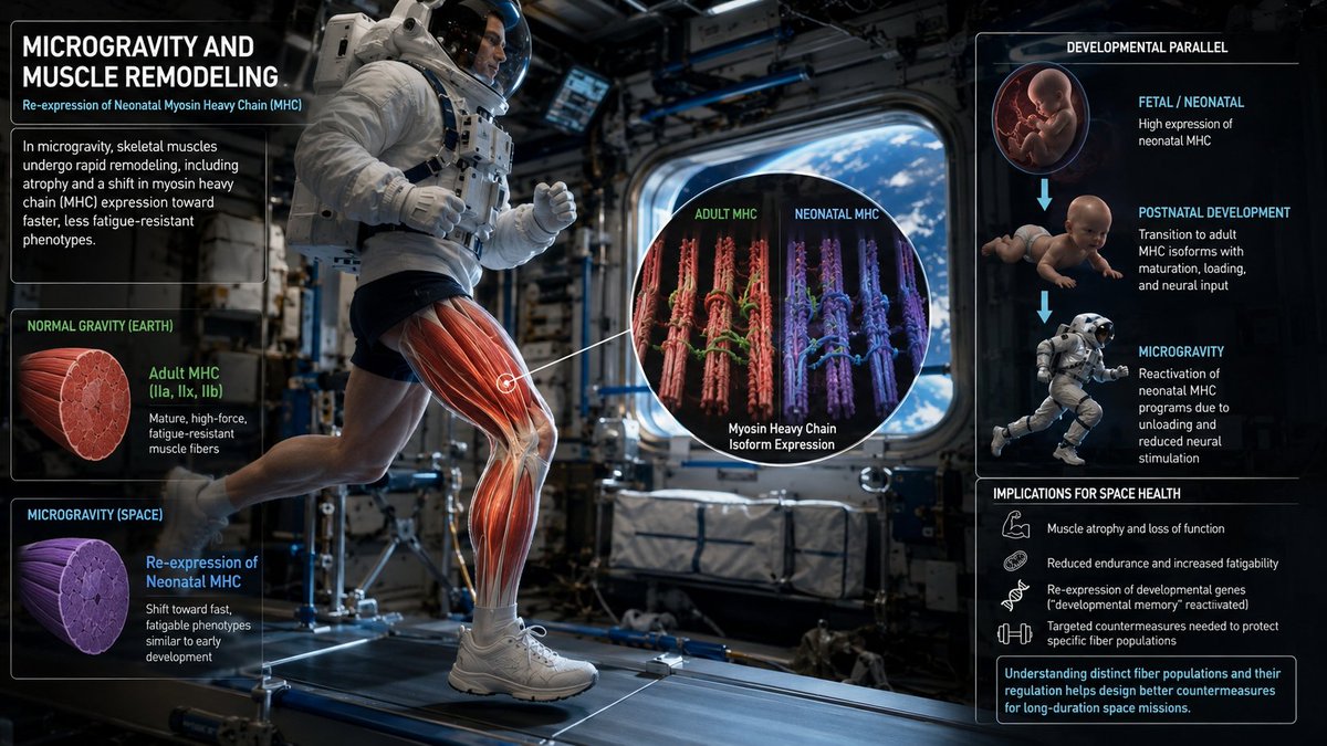 science_animae's tweet photo. #MuscleDevelopment
#SpaceBiology
#Microgravity
#MusclePlasticity
#GeneRegulation
#SpaceMedicine https://t.co/85l7HD8XwO