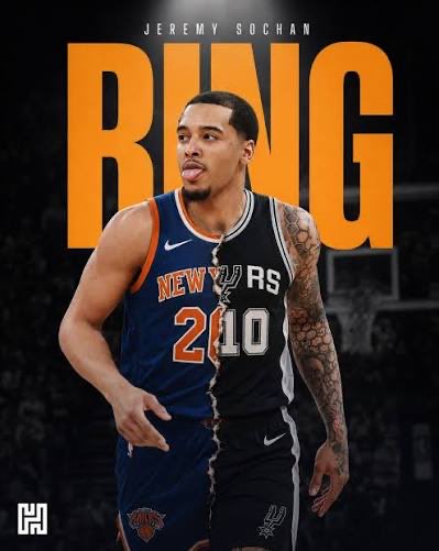 andrew_montana_'s tweet photo. Jeremy Sochan will win a ring no matter which team wins!
🤠 SAS: 28 GP
🗽 NYK: 16 GP
Fourth player ever to win a ring before the Finals!
- A. Varejao (2016)
- D. Waiters (2020)
- Torrey Craig (2021)
#nba #nyk #knicks #sas #spurs #nbafinals #sochan #rings #finals #wcf #mvp https://t.co/Z1md8iTldq