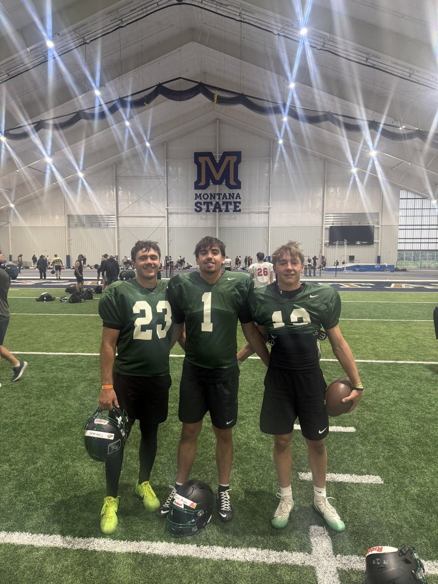Ronan_Gavin13's tweet photo. Had a great time competing and getting coached up by the Champs this weekend at @MSUBobcats_Fb
Thanks @coach_sterbick for your time and coaching. Back to work 💪 
@belgradefb @coachzgavin @bigschmt @JLusby51 @qbhitlist https://t.co/Ti4m2fMHOC