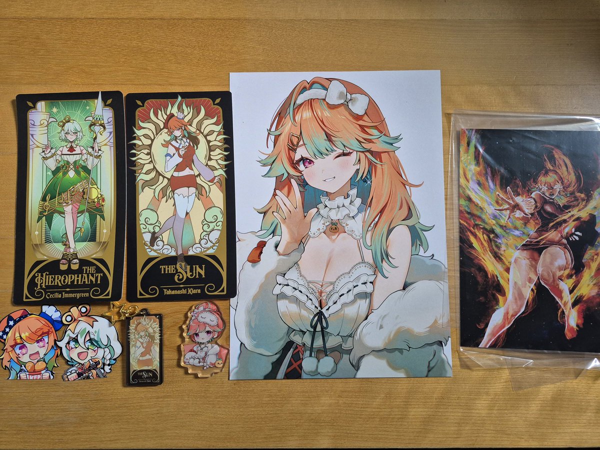 pingihuhn's tweet photo. Just some of the art, charms, stickers and standees I bought last weekend
#Dokomi #kfp #laimuart #yenillust https://t.co/wN3pQme5rX
