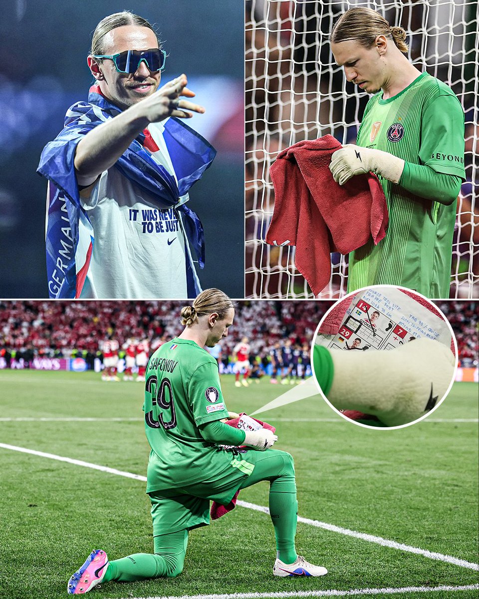 ESPNUK's tweet photo. Matvey Safonov's Arsenal penalty research was next level 💯👀 https://t.co/YiuvN4uoS2