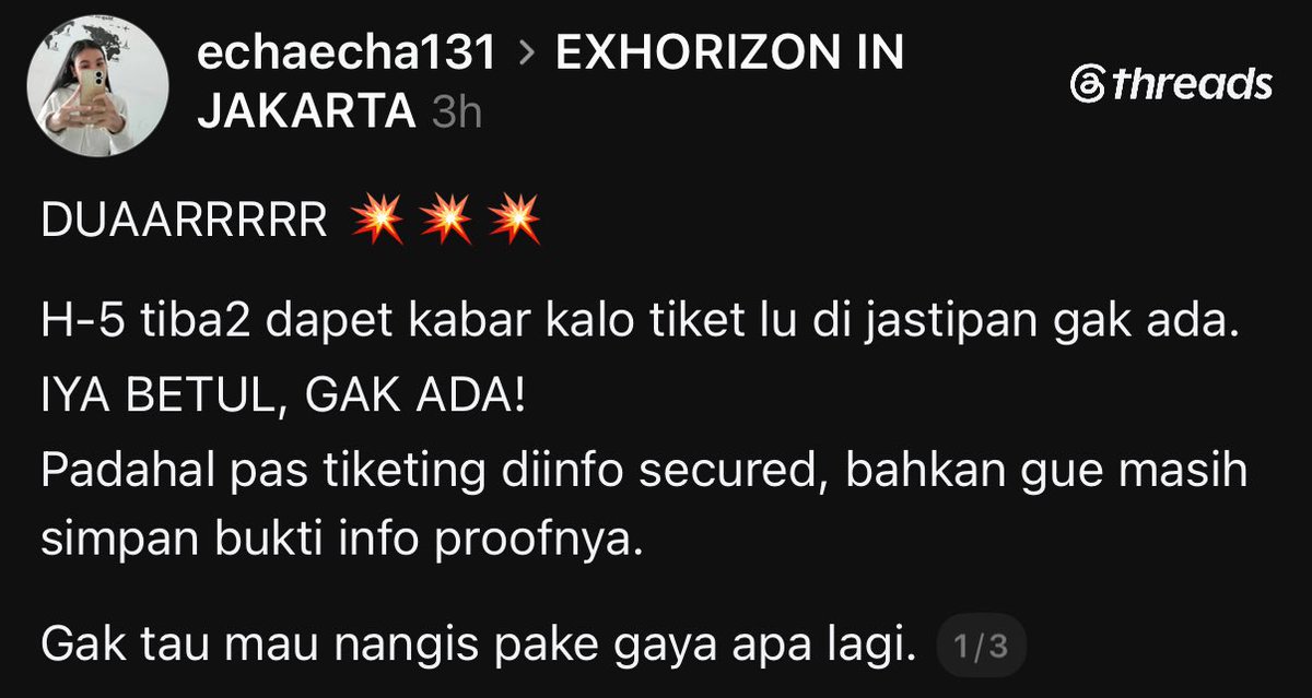azis95's tweet photo. Sama gak dengan yg ini? soalnya kalau jastip yg cancel pasti puluhan orang yg terdampak https://t.co/3gOah0u0PM