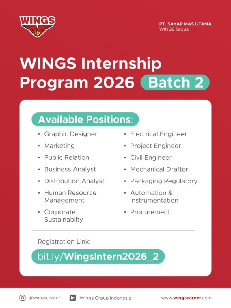 disiniloker's tweet photo. 📢 Info lowongan kerja (loker)/Magang/Intern

🧑‍💻Graphic designer, Marketing, Public Relation, Business Analyst, Distribution Analyst, Human Resource Management, Corporate Sustainability
📍Jakarta Timur/Jakarta Selatan
🔗https://t.co/vfNCEa6D3X

#disinimagang https://t.co/RsnTzb0m9c