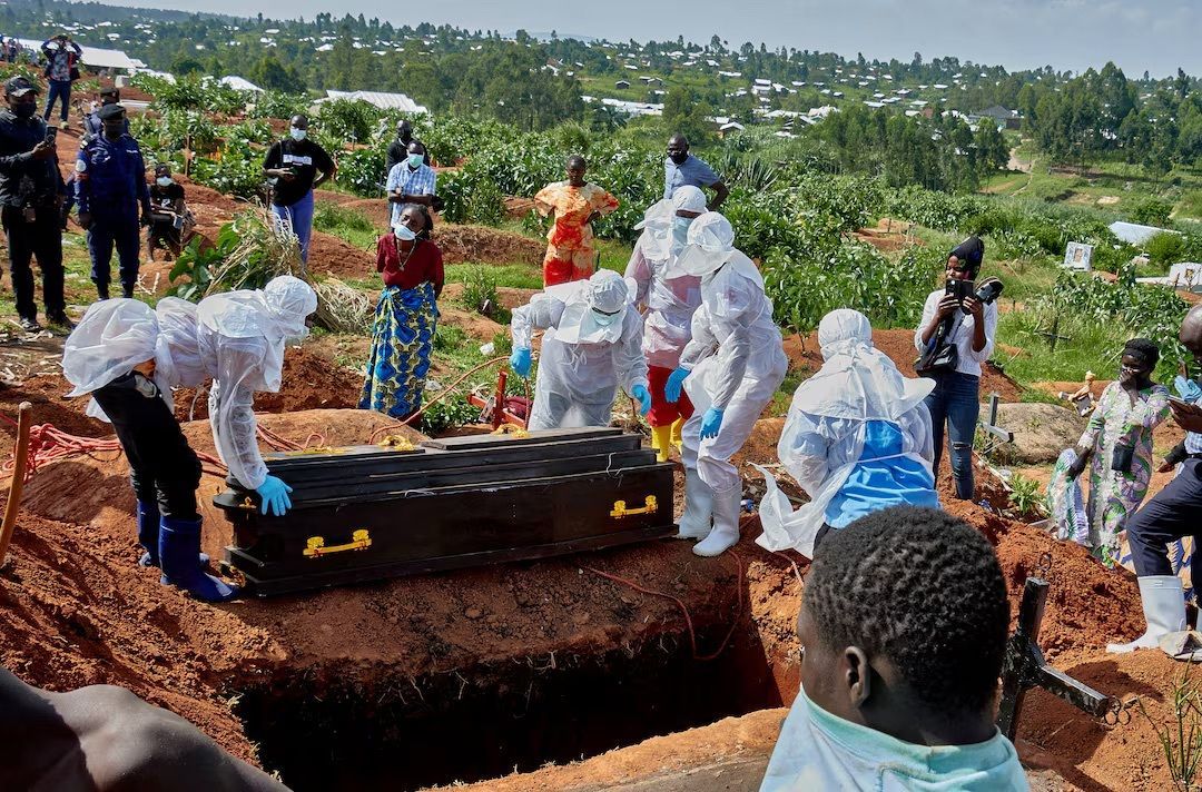 TIICANN's tweet photo. A nurse in eastern Congo developed a fever on April 24. The Ebola strain wasn't detected for three weeks. The surveillance net that would've caught it earlier had been defunded.

The Ituri outbreak is the first real test of what dismantling global health architecture costs.

Read: https://t.co/ZLJySemOcL

#HIV #PEPFAR #GlobalHealth #PublicHealth