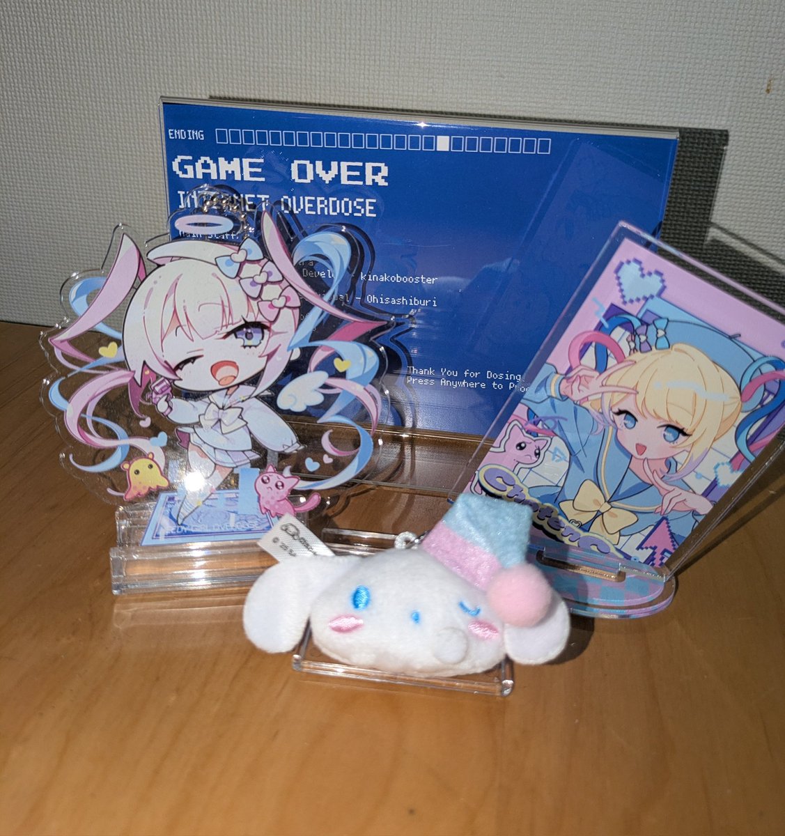 bin_milks's tweet photo. ガチャガチャで引いたシナモンが超てんちゃん概念を感じて良き🧬 https://t.co/QrsFxookkW
