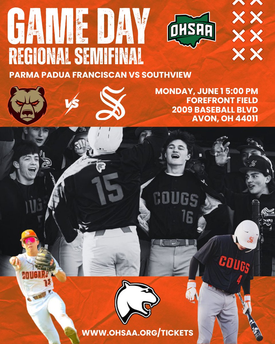 SylvaniaSouthv1's tweet photo. Hope to see you there!
ForeFront Field is a cashless stadium. Parking is $5, tickets available at https://t.co/vt2wYJeM4D
#CougsUp https://t.co/nL5pkZEi7f