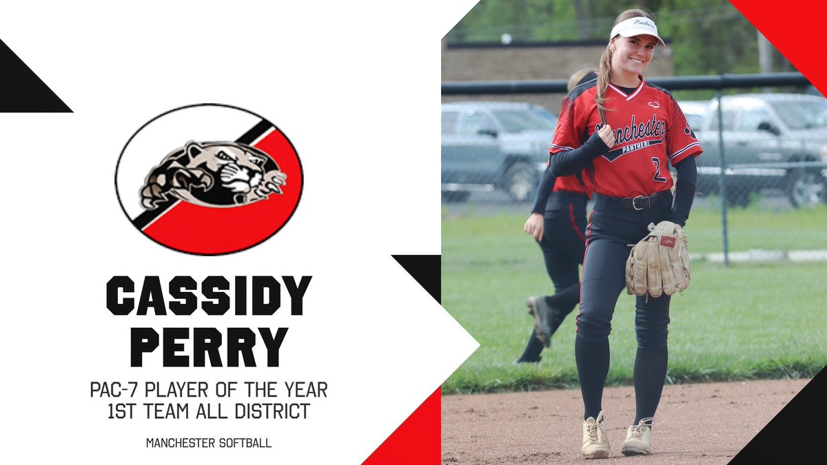 AkronMHSSports's tweet photo. Congratulations to Cassidy Perry for an unbelievable career. She was named PAC-7 Player of the Year for her senior season. Cass graduates as the all time Panther leader in career hits, runs, RBIs, and home runs. https://t.co/dKQREt4k9w