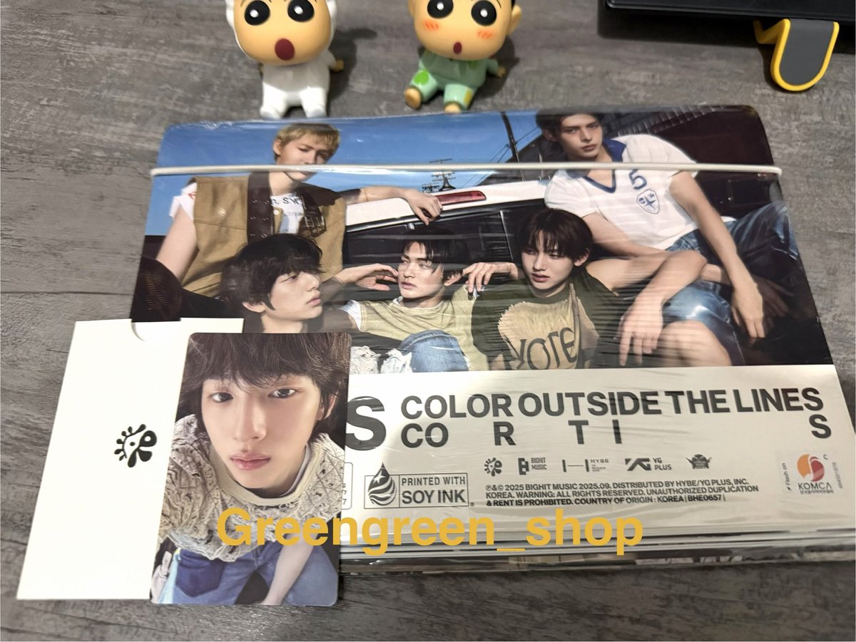 ArmytoEternity's tweet photo. WTS CORTIS Album COTL Color Outside The Lines Scene 2 &amp; 3 Unsealed with Selected PC

Scene 2 (Juhoon, Seonghyeon)
Scene 3 (Martin) 

Shipped from: Surabaya, Indonesia

#wts #wanttosell #CORTIS #cotl #COLOR_OUTSIDE_THE_LINES #Album #Kpop #Martin #Seonghyeon #Juhoon https://t.co/ePVdUlCaBH