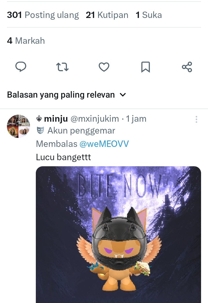mxinjukim's tweet photo. @weMEOVV MEOVV lights up the night once again. BITE NOW is bold, addictive and impossible to look away from. Wishing this era endless success and new achievements ahead!

DDI RO RI OUT NOW
MEOVV BITE NOW OUT NOW
#MEOVV_DDIRORI
#MEOVV_BITENOW
#MEOVV
ᅠ https://t.co/W9wnbFS2fR