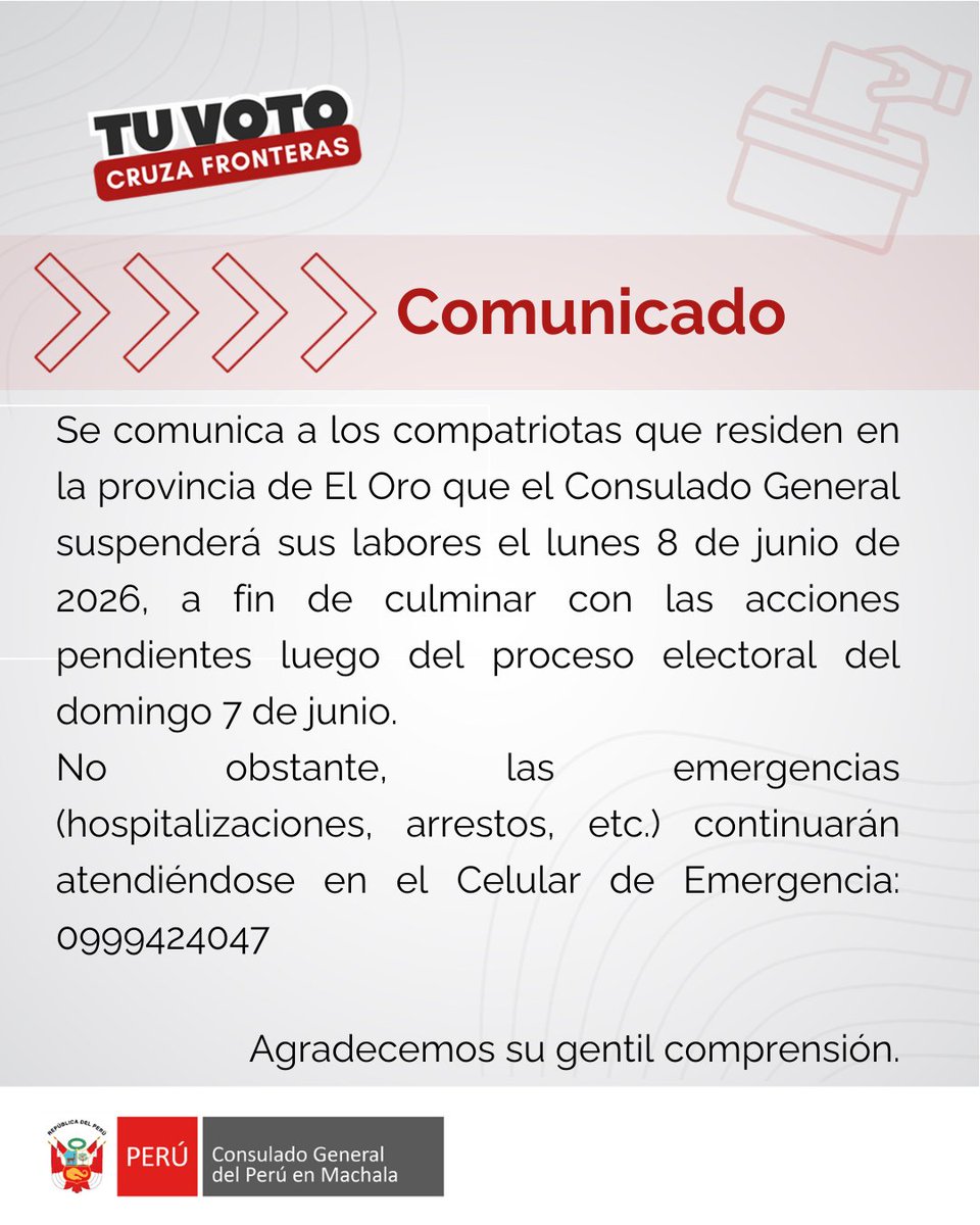 PeruEnMachala's tweet photo. https://t.co/W51OR9vTez